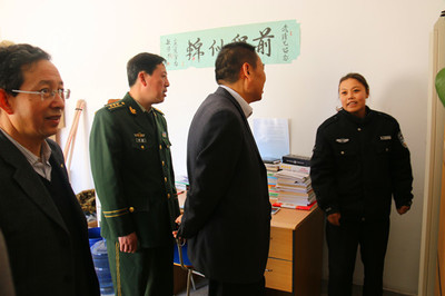 省高校后勤服務(wù)保障工作檢查組蒞臨我院指導(dǎo)，促進(jìn)后勤管理水平再上新臺階